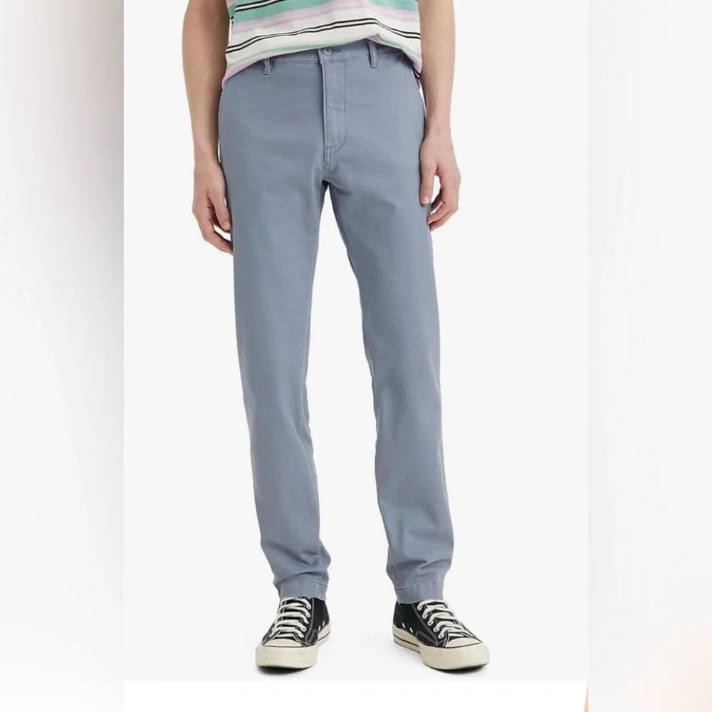 Levi's XX Men's Kano Blue Chino Standard Tapered Chino Pants Size 36X38 new‎